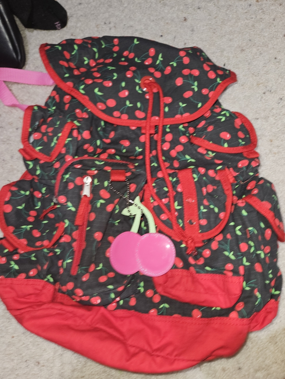 Cherry Backpack Super Cute